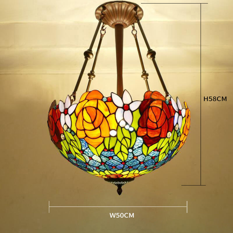 European Style Tiffany Lamp, Pendant Light, Living Room Light