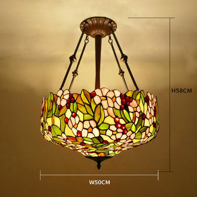 European Style Tiffany Lamp, Pendant Light, Living Room Light