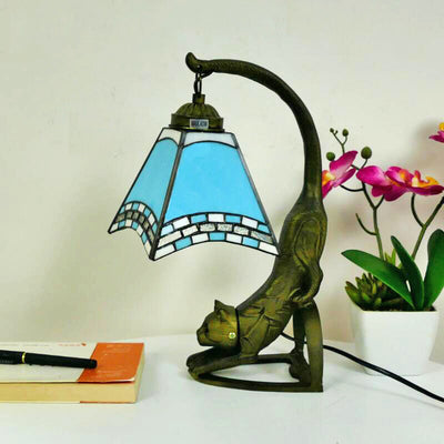 European Style Tiffany Table Lamp, Reading Light, Bedroom Light