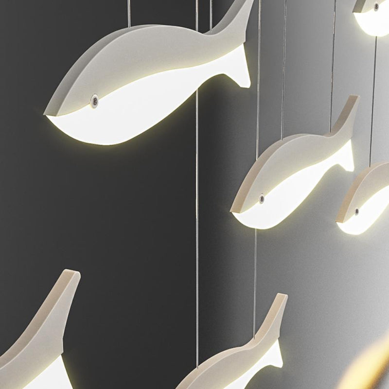 Fish Hanging Light, Commercial Interior Light