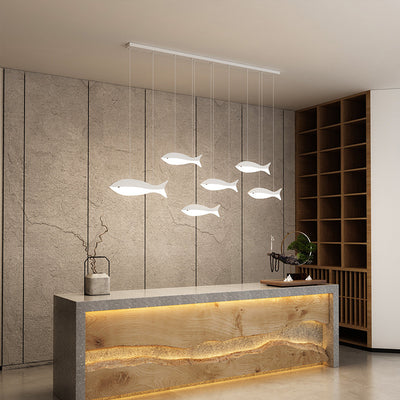 Fish Hanging Light, Commercial Interior Light