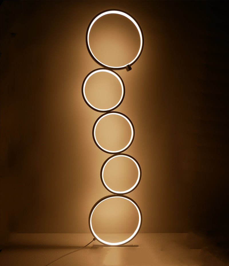 Five Ring Floor Light, Mood Night Light