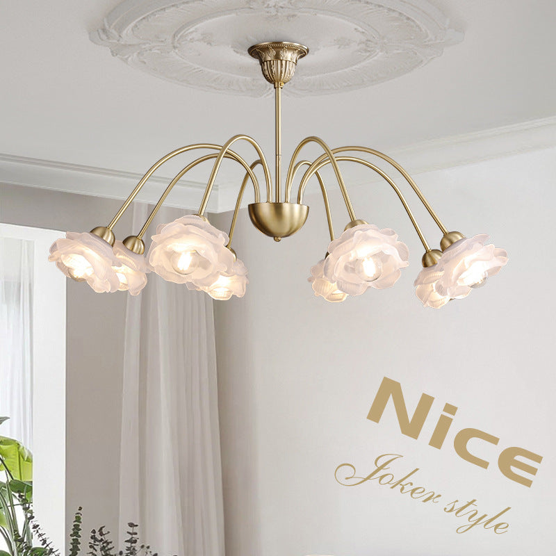 Flower Chandelier, Pendant Light for Bedroom