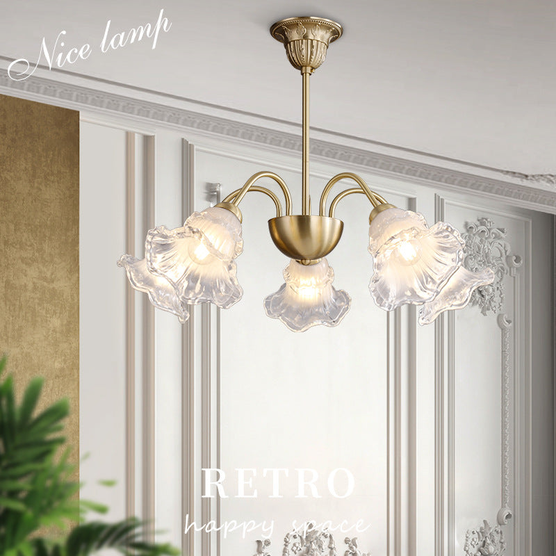 Flower Chandelier, Pendant Light for Bedroom