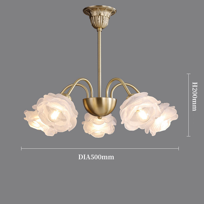 Flower Chandelier, Pendant Light for Bedroom