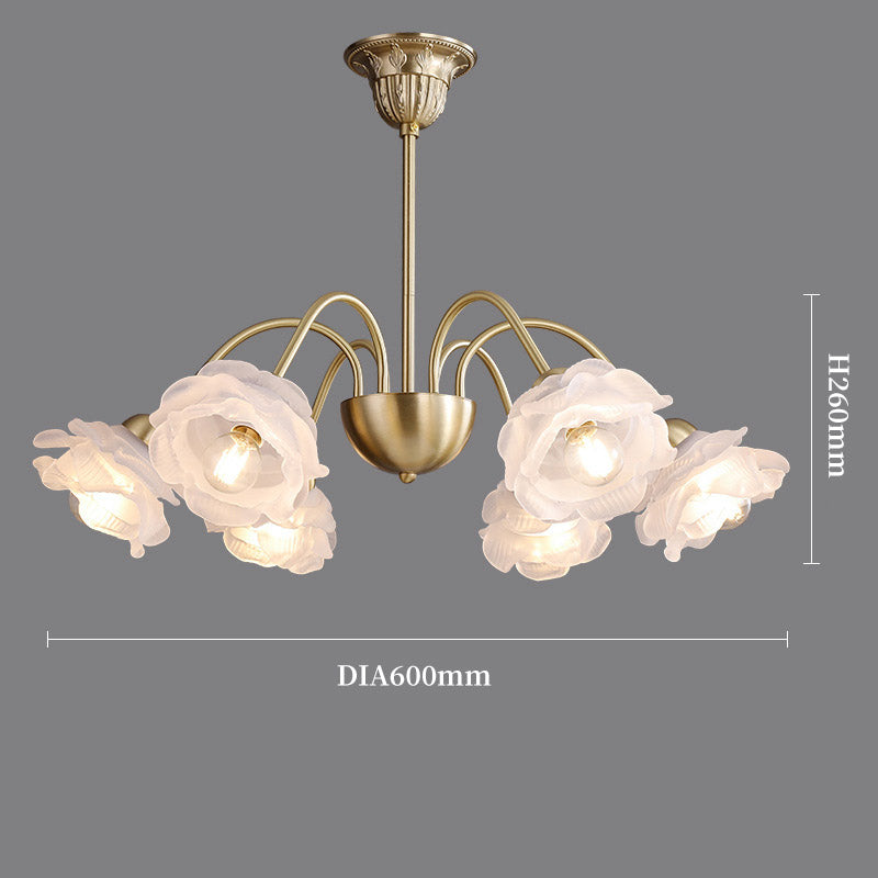 Flower Chandelier, Pendant Light for Bedroom