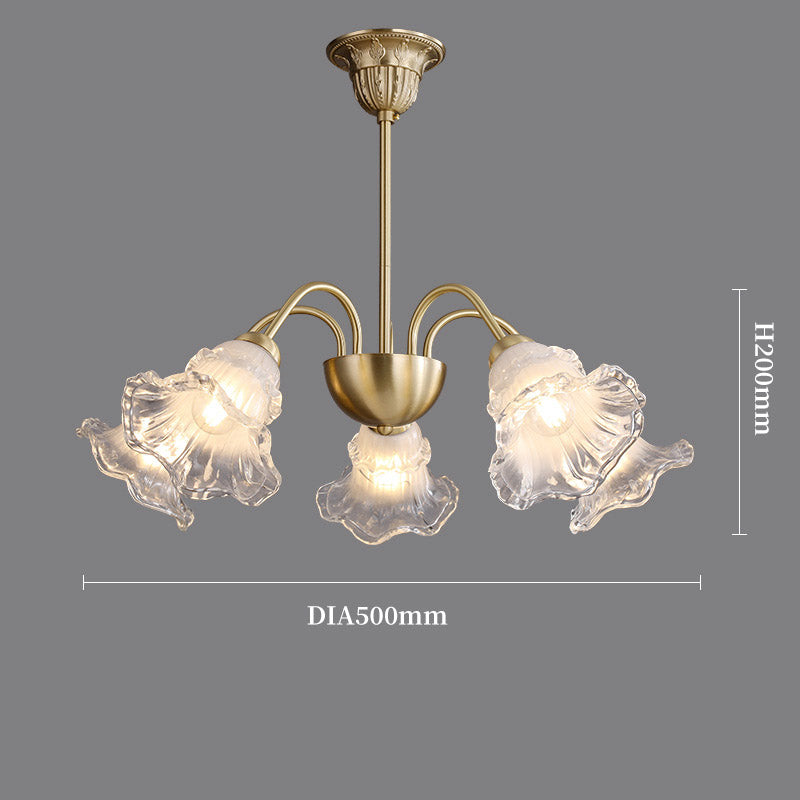 Flower Chandelier, Pendant Light for Bedroom