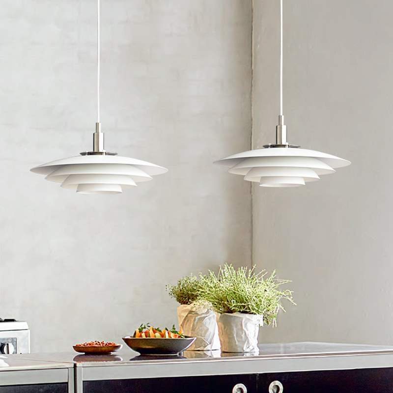 Flying Saucer Chandelier, Scandinavian Pendant Light, Dining Room Light