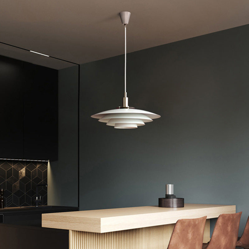 Flying Saucer Chandelier, Scandinavian Pendant Light, Dining Room Light