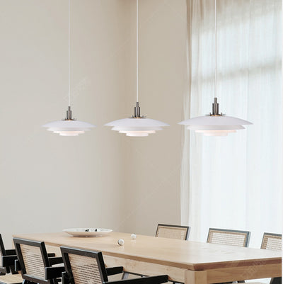 Flying Saucer Chandelier, Scandinavian Pendant Light, Dining Room Light