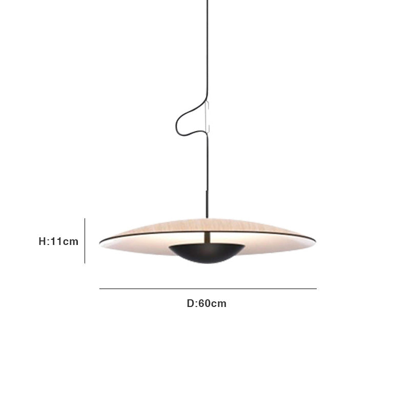 Flying Saucer Modern Pendant Light, Modern Reading Light, Living Room Light