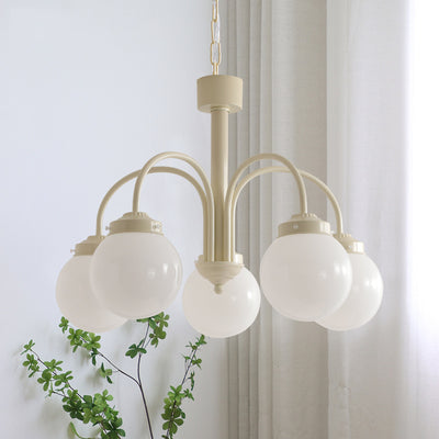 French Scandinavian Chandelier, Pendant Light for Bedroom, Dining Room Light