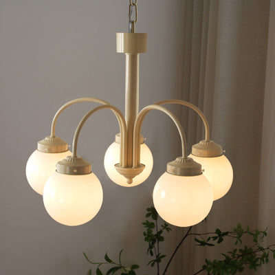 French Scandinavian Chandelier, Pendant Light for Bedroom, Dining Room Light