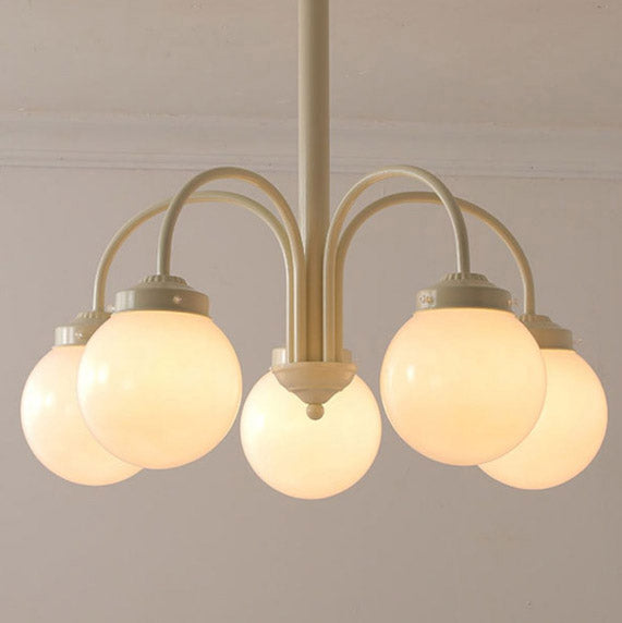 French Scandinavian Chandelier, Pendant Light for Bedroom, Dining Room Light