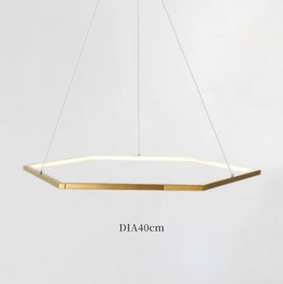 Geometry Pendant Light, Hallway Light, Bedroom Light