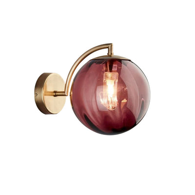 Glass Ball Wall Light, Wall Light for Dining Room