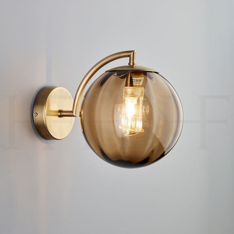 Glass Ball Wall Light, Wall Light for Dining Room