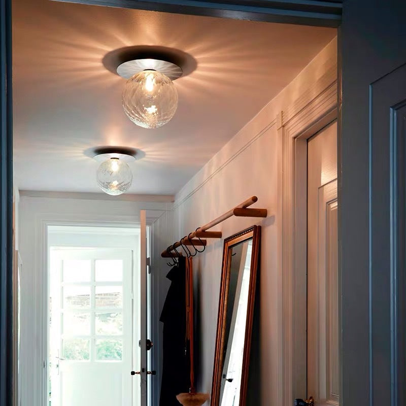 Glass Ceiling Light, Ceiling Light for Hallway