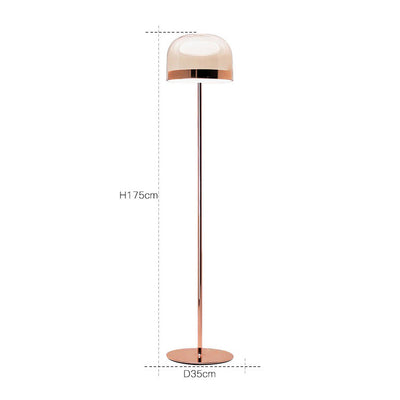 Glass Floor Lamp, Living Room Light, Bedroom Light