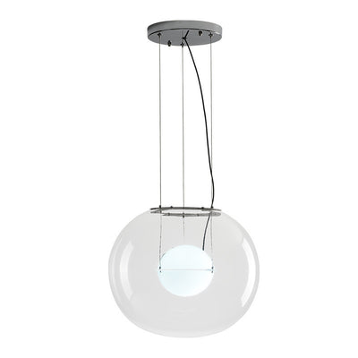 Glass Glo Pendant Light, Foyer Light, Dining Room Light