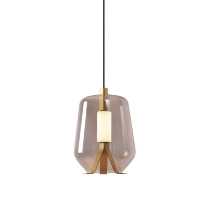 Glass Hanging Light, Modern Hallway Light