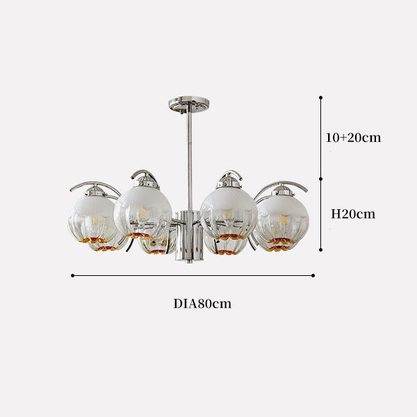 Glass Pendant Light, Pendant Light for Bedroom