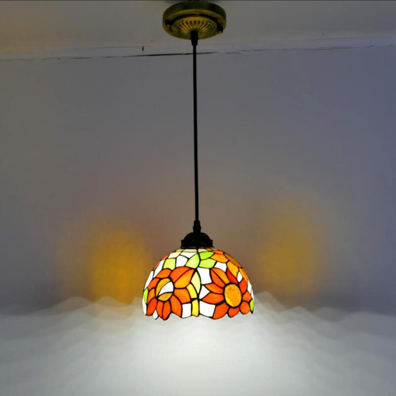 Glass Pendant Light, Tiffany Lamp, Hallway Light