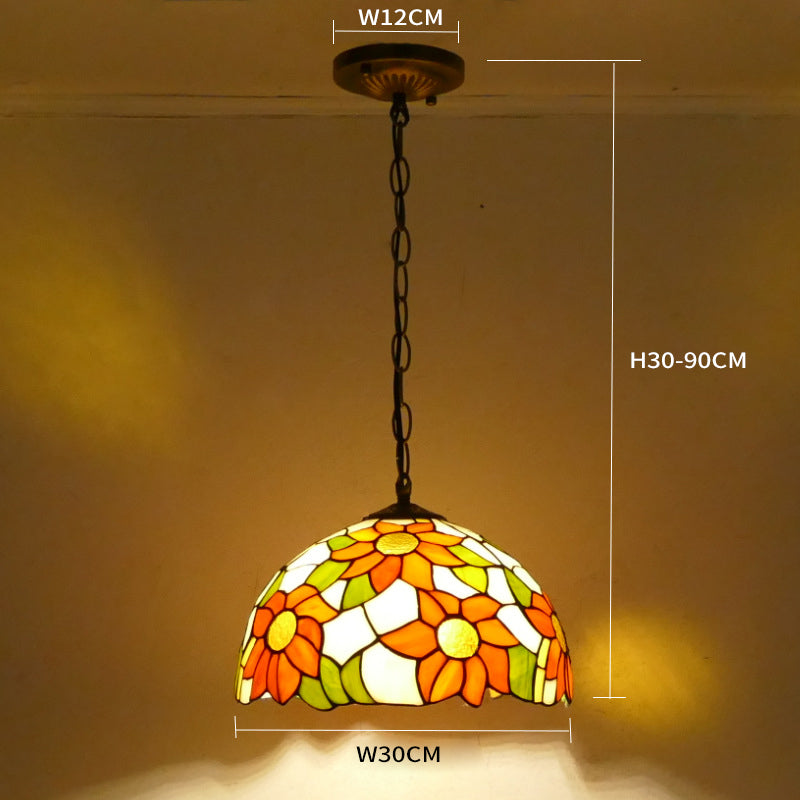 Glass Pendant Light, Tiffany Lamp, Hallway Light