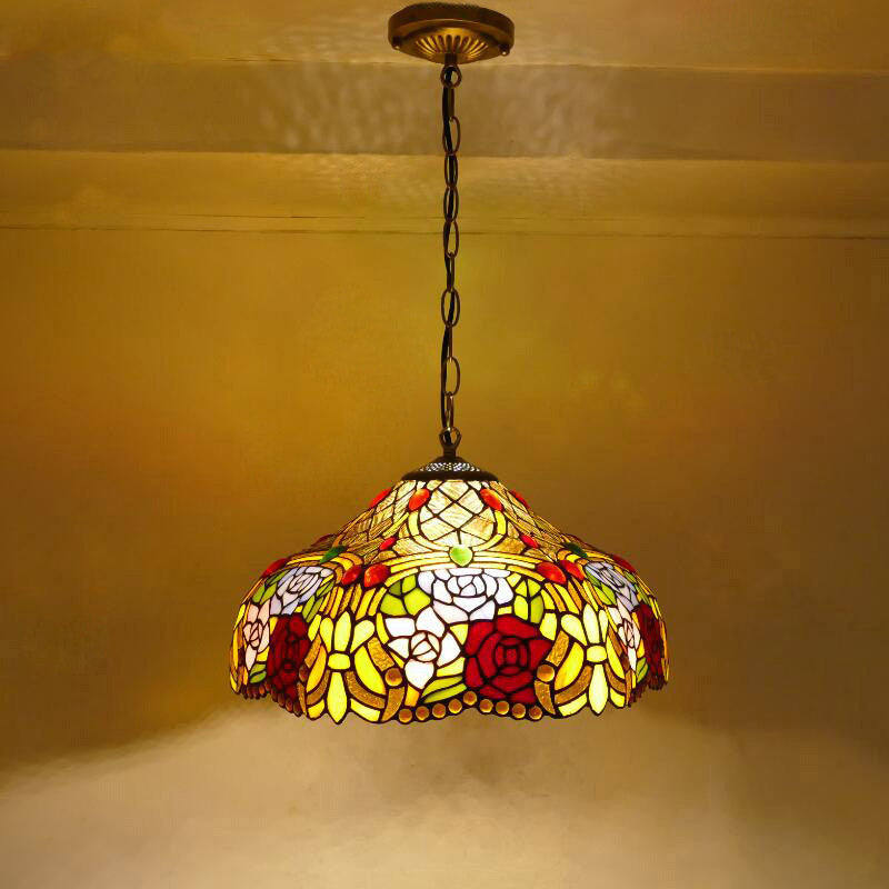 Glass Pendant Light, Tiffany Lamp, Hotel Light