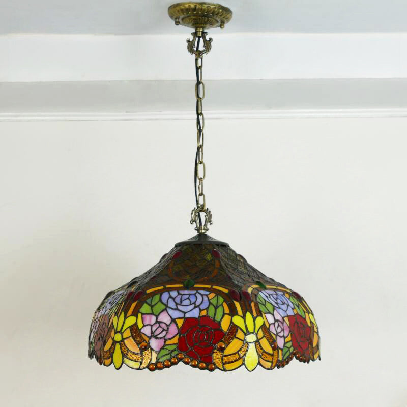 Glass Pendant Light, Tiffany Lamp, Hotel Light