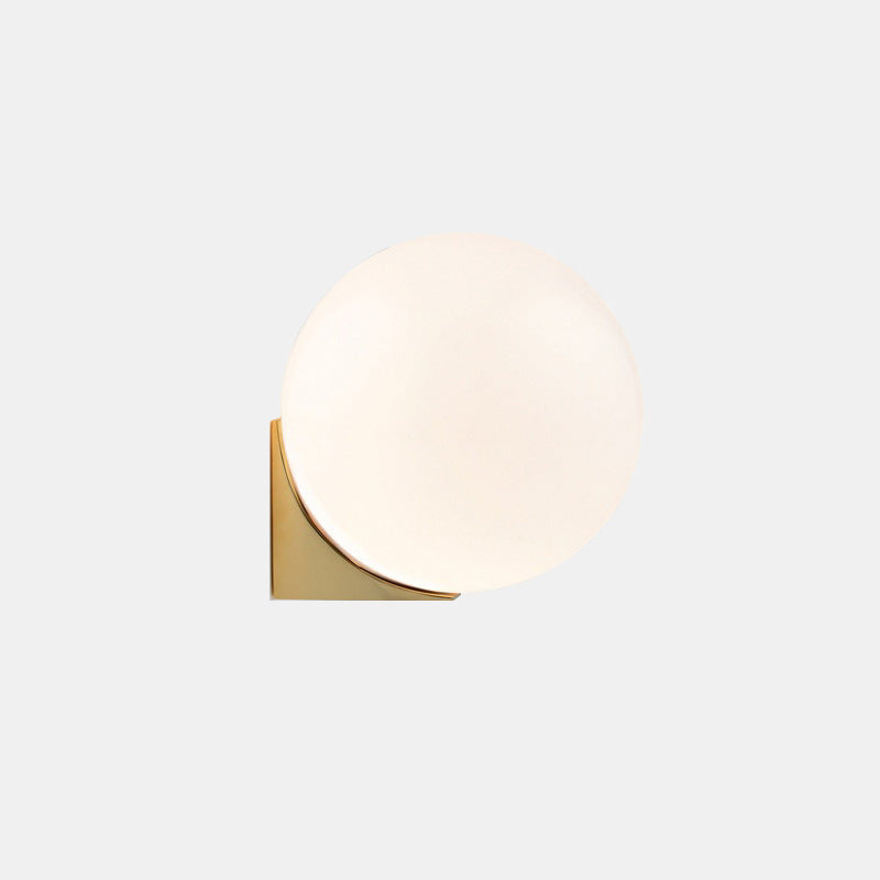 Glass Round Ball Light, Wall Light for Hallway