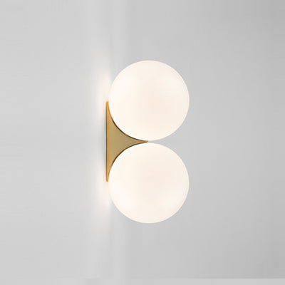 Glass Round Ball Light, Wall Light for Hallway