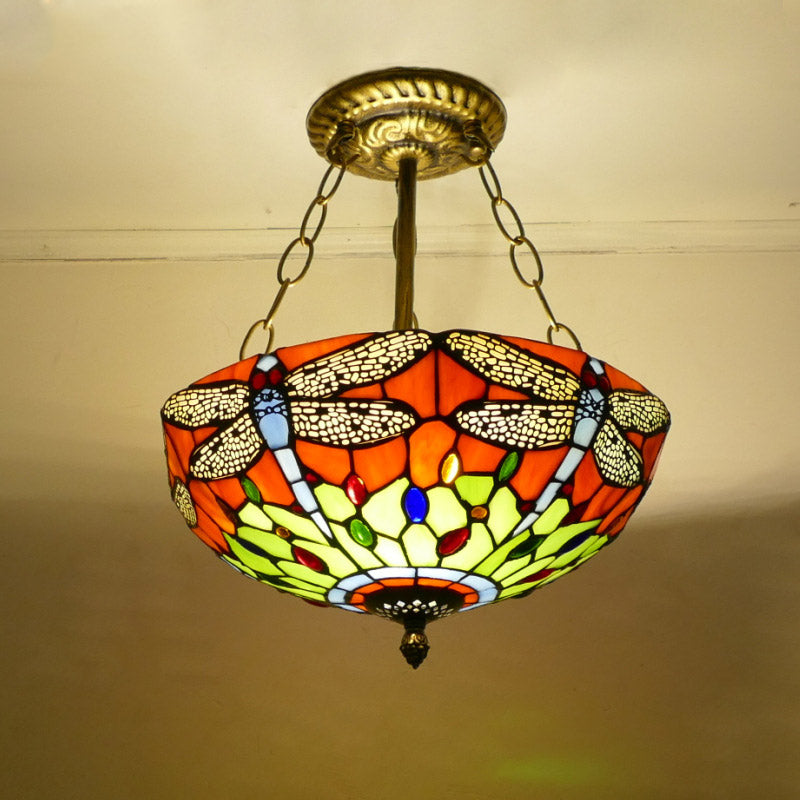 Glass Tiffany Lamp, Inro Pendant Light, Living Room Light