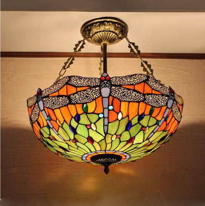 Glass Tiffany Lamp, Inro Pendant Light, Living Room Light