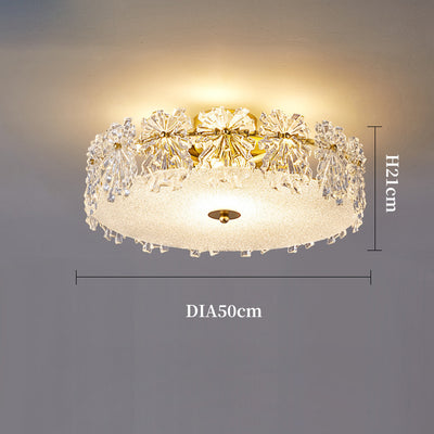 Glazed Ceiling Light, Bedroom Ceiling Light