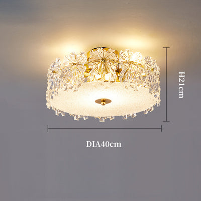 Glazed Ceiling Light, Bedroom Ceiling Light