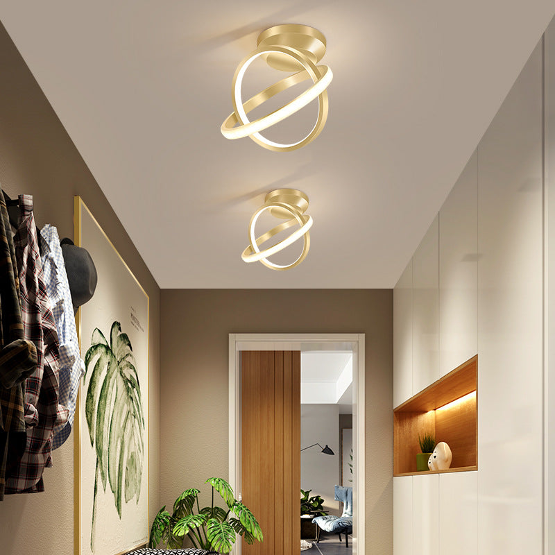 Golden Ceiling Light, Hallway Ceiling Light, Foyer Light