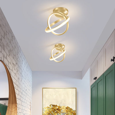 Golden Ceiling Light, Hallway Ceiling Light, Foyer Light