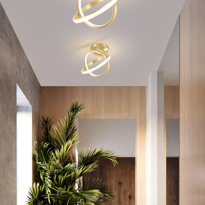 Golden Ceiling Light, Hallway Ceiling Light, Foyer Light