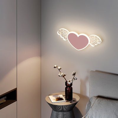 Heart Wall Light, Wall Light for Children's Room