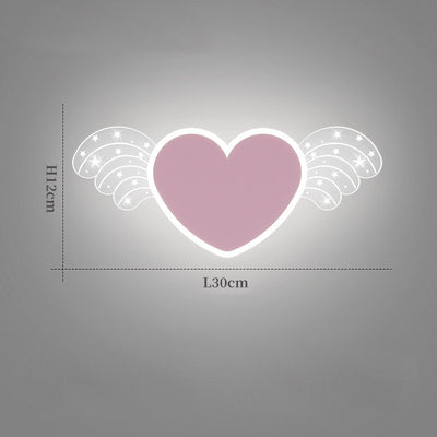 Heart Wall Light, Wall Light for Children's Room