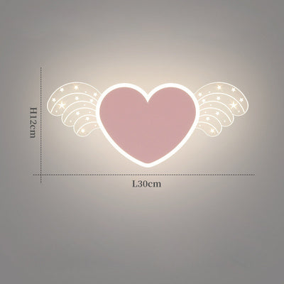 Heart Wall Light, Wall Light for Children's Room