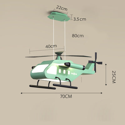 Helicopter Hanging Light, Pendant Light Bedroom