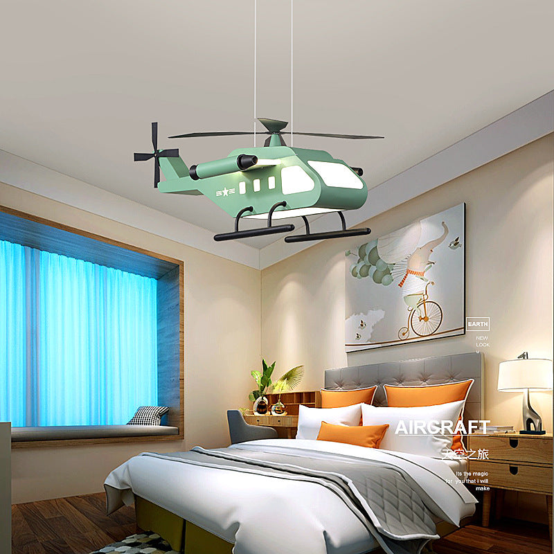 Helicopter Hanging Light, Pendant Light Bedroom