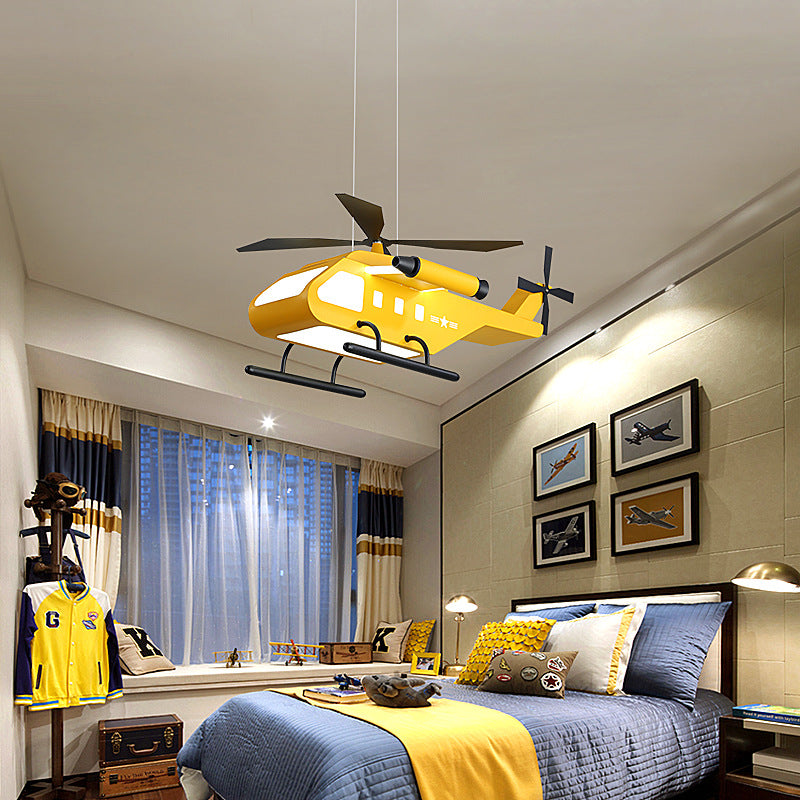 Helicopter Hanging Light, Pendant Light Bedroom