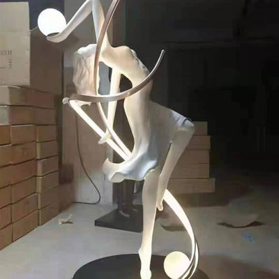 Human Art Floor Lamp, Commercial Interior Light, Living Room Light