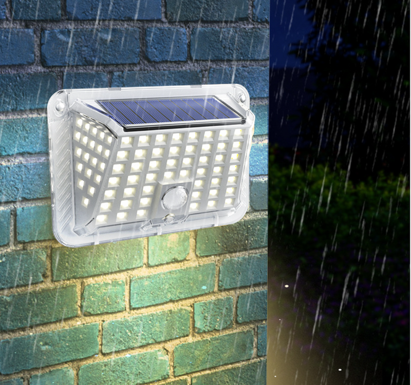 Human Body Sensor Solar Wall Light - Set of 2