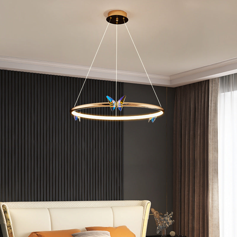 Illusion Crystal Butterfly Chandelier, Pendant for Living Room