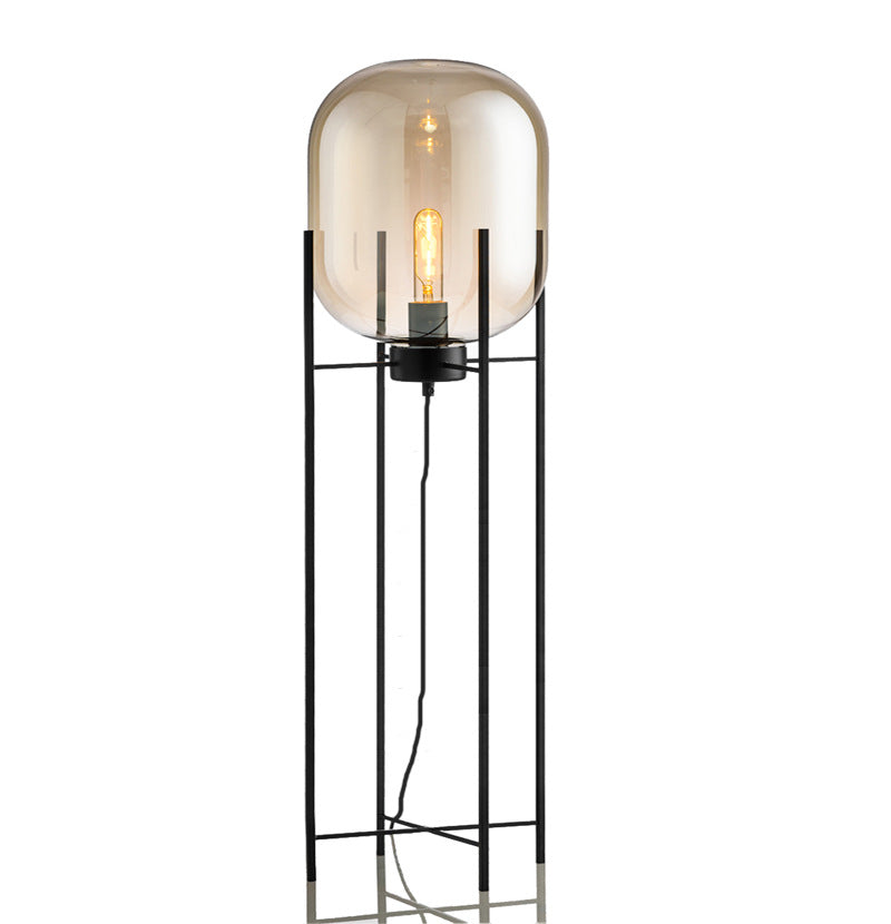 Industrial Floor Lamp, Scandinavian Dining Room Light, Bedroom Light