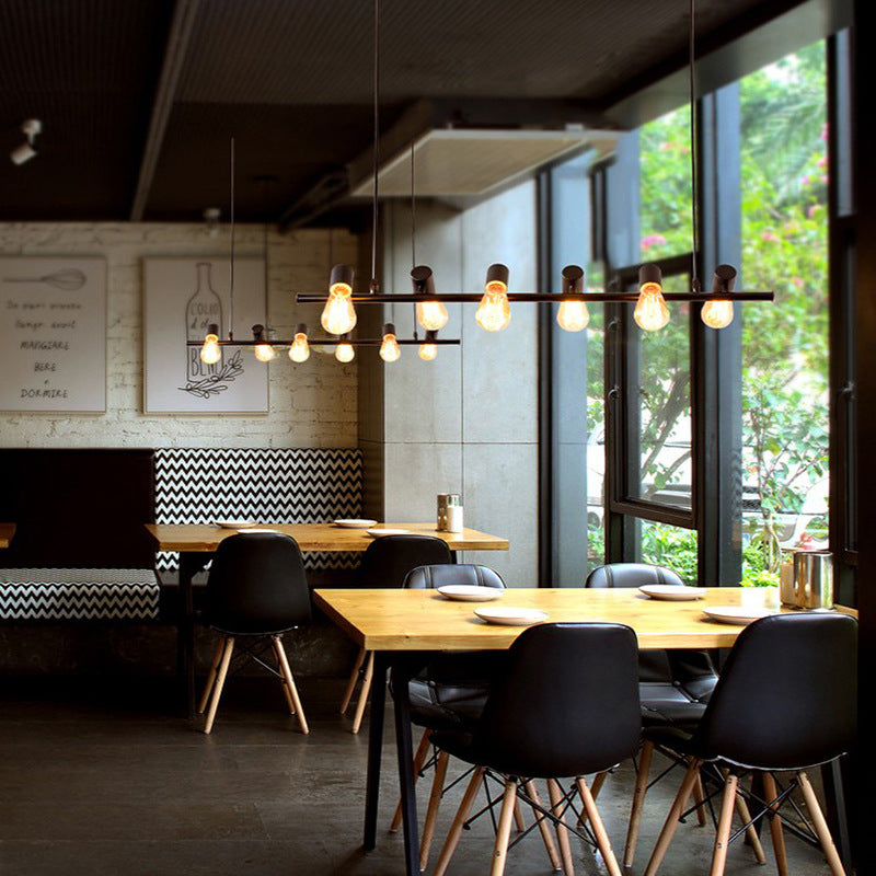 Industrial Hanging Light, Pendant Light for Dining Room